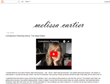 Tablet Screenshot of miss-melissa.com